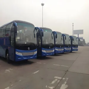 New Luxury Euro 5 Emission RHD Front Tourist Coach Bus Diesel Fuel Manual Automatic Transmission Features Commercial Bus