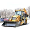 Free Shipping Wheel 4wd Backhoes Loader Epa Engine Construction Equipment Diesel Mini Backhoe Loader 4x4