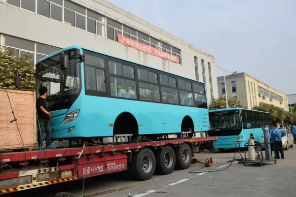 Road Transport Bus Custom Color China New Bus 6.6M Euro 4 Urban Bus With Best Price