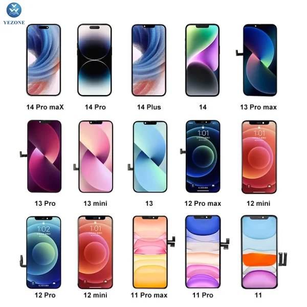 Mobile Phone Lcds for Samsung iPhone Xiaomi Touch screen AMOLED TFT Tela Digitizer Replacement display Pantallas De Celulares