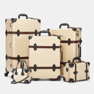 Luxury Men's Retro Classic Travel Luggage Sets Custom Fashion Design Carry-On Suitcase with Spinner Caster Luxury Men's Retro Classic Travel Luggage Sets Custom Fashion Design Carry-On Suitcase with Spinner Caster