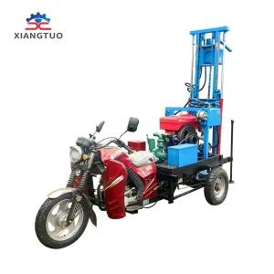 Wheel Type Water Well Drilling Rig Deep Ground Drilling Rig Machine Portable Water Well Drilling Rigs for Soil Test Wheel Type Water Well Drilling Rig Deep Ground Drilling Rig Machine Portable Water Well Drilling Rigs for Soil Test