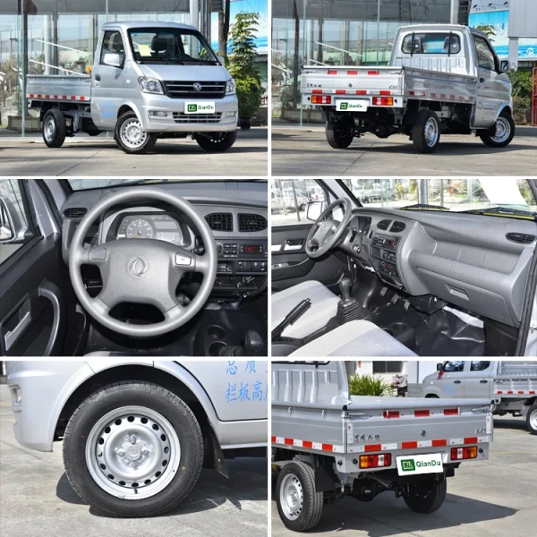2025 DFSK New Car K01S Mini Truck 2.3m Cargo Box 1.0L Gasoline EPS  AC Dual Airbags 2-Seater Light Commercial Vehicle