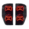 LED Smoke Rear Brake Lights Taillight for Ford Ranger T6 T7 T8 Raptor 2012-2021 Pickup Taillamp Sequential Turn Signal Stop Lamp