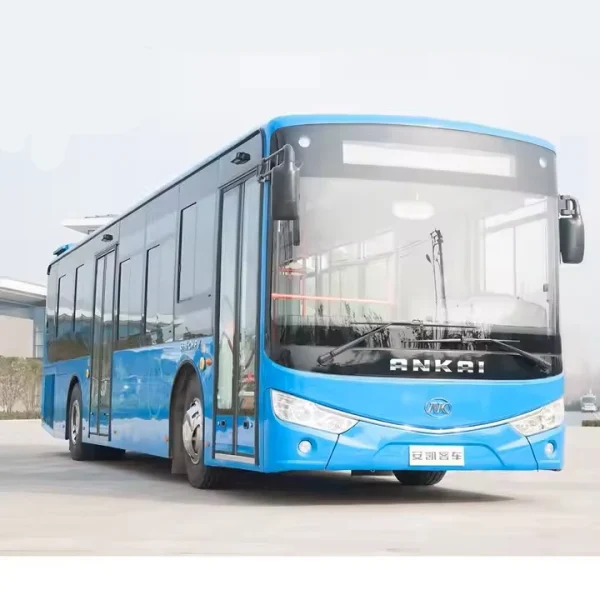 New Arrivals Customized City Buses Ankai E9 12M 245kW Passenger Car Electric Bus Public Transportation 20/44 Seats Buses EV