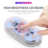 Colorful Mini Rgb Lights Rechargeable Mini LED Car USB Light Car Reading LED Atmosphere Interior Decorative Touch Sensor Light