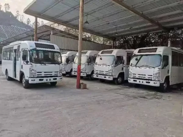 Brand New Qingling Motors NKR Japan Bus School Bus 19-seat Mini Bus for Sale