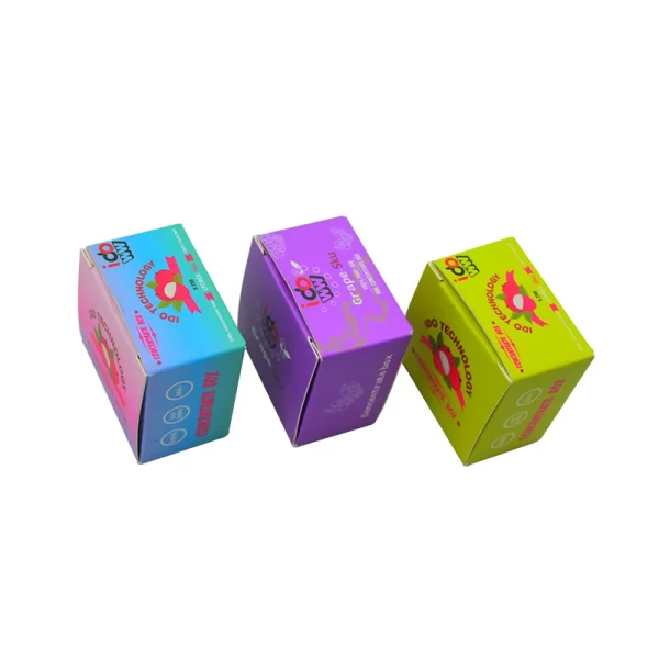 Concentrate Container Packaging Box Custom Printed for 5/7/9ml Glass Jar Paper Box Packaging