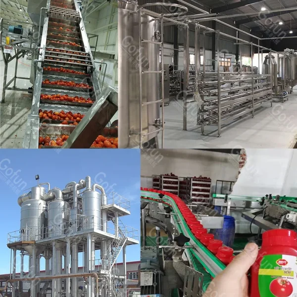 Industrial Fruit Jam Making Tomato Paste Production Line Machine Processing Plant