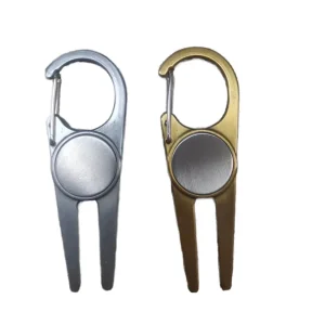 High Quality Custom Golf Divot Tool With Golf Ball Marker for Souvenirs and Gifts High Quality Custom Golf Divot Tool With Golf Ball Marker for Souvenirs and Gifts