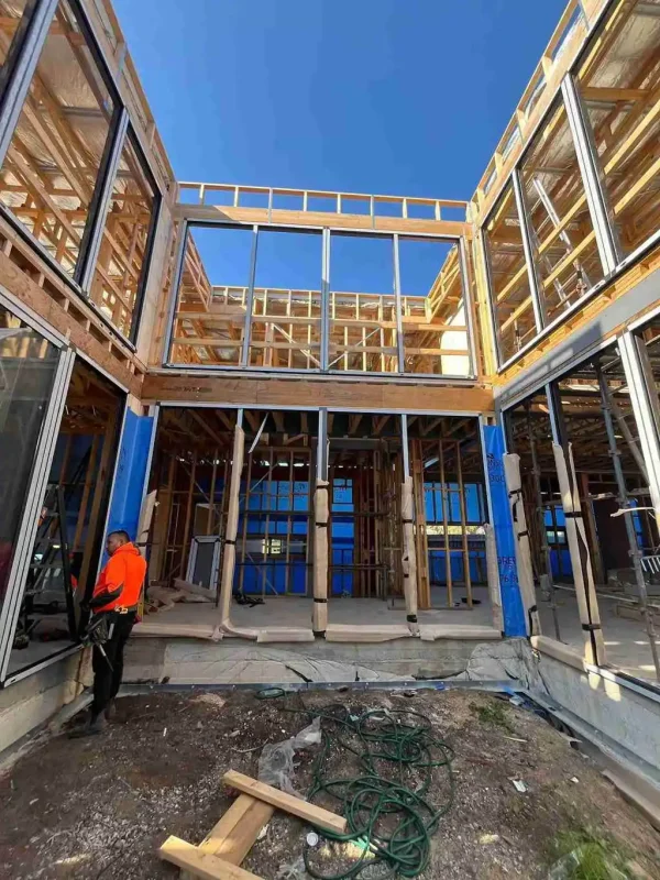 ROGENILAN Custom Designed Sunrooms and Glasshouses Double Tempered Glass Aluminium Sloped Sunrooms