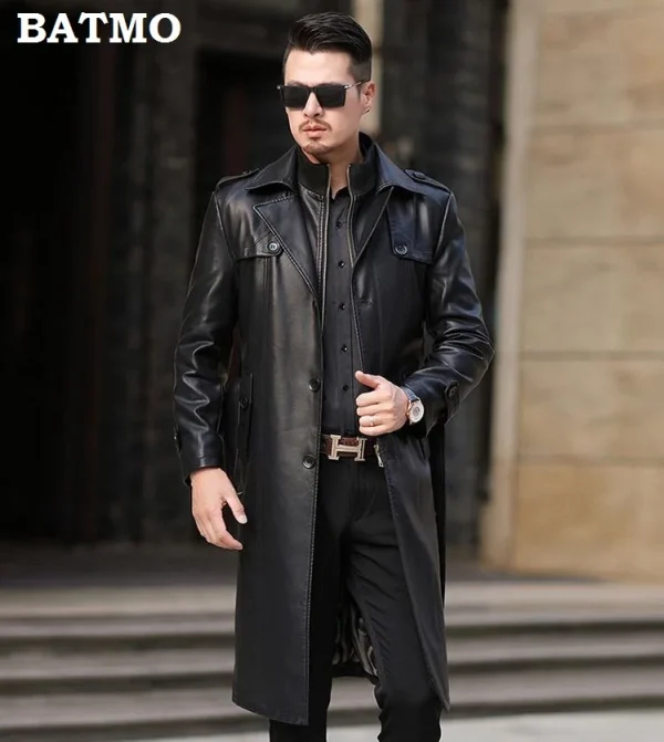kf-HTB1XpQzeQvoK1RjSZFwq6AiCFXa0 BATMO 2024 new arrival winter high quality Faux Fur thicked long trench coat men,men's parkas,winter jackets men,plus-size 6868