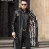 kf-HTB1oOz6XjzuK1RjSsppq6xz0XXaK BATMO 2024 new arrival winter high quality Faux Fur thicked long trench coat men,men's parkas,winter jackets men,plus-size 6868