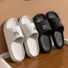 Summer Fashion Men's Slippers Printting Little Bear Sandals Indoor Bathroom Non-slip Soft Women Dormitory Casual Shoes Couple