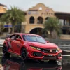 kf-S1241aaca1d21481e96f71f97917dd1d4A 1:32 HONDA CIVIC TYPE-R Alloy Car Model Diecasts & Toy Vehicles Metal Sports Car Model Sound and Light Collection Childrens Gift