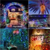 kf-S37645a13fee749f689b1f4e8461961fdI 200 LEDs 82ft Multicolor Christmas Tree Lights, LED Christmas Light String, 8 Fairy Light Modes with Memory Timer Function