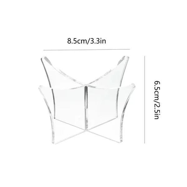 Acrylic Soccer Ball Stand Transparent Golf Ball Storage Rack Volleyball Stand Ball Storage Holder For Display For Football