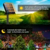 kf-S3e6185a839fb4df98e2e24762e8dbda8A Solar Powered Outdoor Fairy Lights IP65 Waterproof 8 Lighting Modes Suitable for Christmas Decoration Wedding Decoration