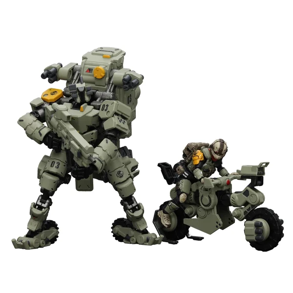 kf-S4de883618c0e44c199c9c17009a76d32i JOYTOY 1/25 Action Figure Fear XS Mech Tactical Assault Night Raid Anime figures Toys Military Model