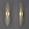 2 Piece Glass Wall Lamp For Living Room Bedroom Bathroom Indoor Home Modern Nordic Gold sconce Vintage led wall light Fixture
