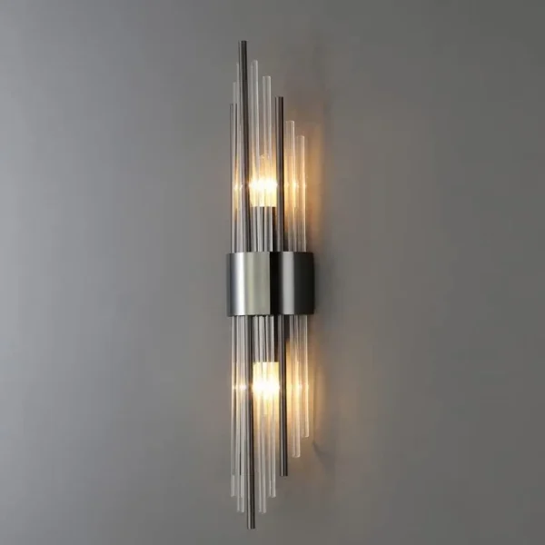 2 Piece Glass Wall Lamp For Living Room Bedroom Bathroom Indoor Home Modern Nordic Gold sconce Vintage led wall light Fixture