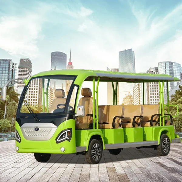 kf-S55ad9845e35f41cba0f77326f08d1debg The Third Generation Of 8-14 Seats New Electric Sightseeing Ferry Car With Door Tourist Electric Sightseeing Bus