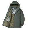 Winter thicken Outerwear Parkas Men New Trendy Brand Hooded Sports Bread Coat Thickened Warm Inner Graphene Warm Padded Jacket
