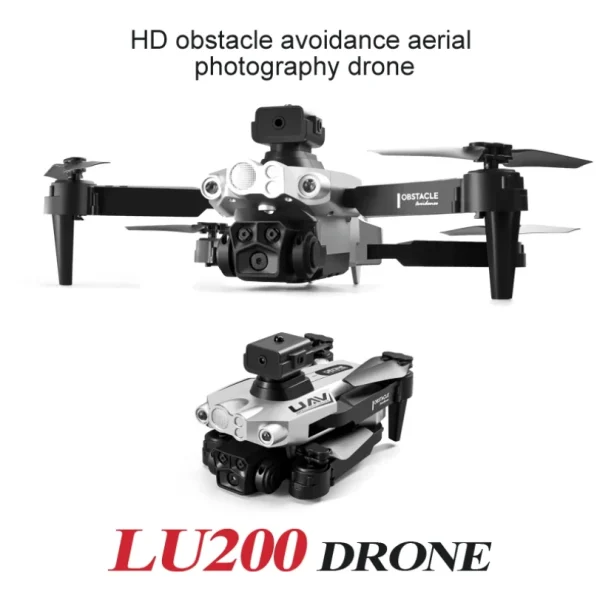 LU200 Drone 8K GPS Professional HD Aerial Photography Triple-Camera WIFI Omnidirectional Obstacle Avoidance Drone 10000M
