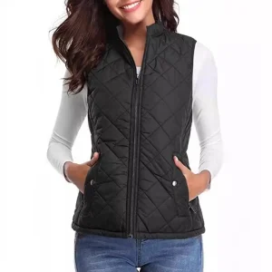 kf-S640ed389a0c3413f8110614a81b0e280O Women Warm Leisure vest Autumn and Winter Cotton Vestsuit girl Flexible Thermal Winter Warm Jacket Vest