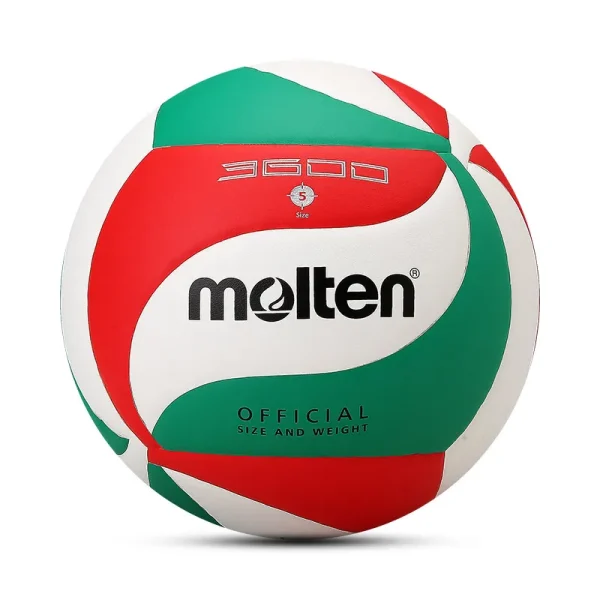 Molten Original Volleyball Balls Standard Size 5 Soft PU ​Wear-resistant Outdoor Indoor Sports Match Training Seamless Voleibol