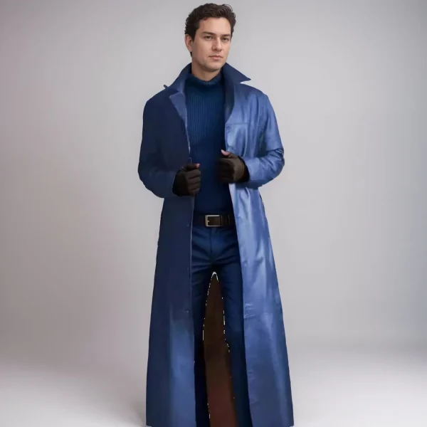 kf-S6cbbad610f7a4bdea759a186df700dac3 Autumn American Male God Fashion Temperament Solid Color Slim Fit Leather Extended Leather Coat New Men's Outerwear Coat S-5XL