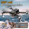 F205 Drone Professional 4K HD Dual Camera With Screen Remote Control Brushless Motor Foldable Quadcopter RC Plane Children Toy