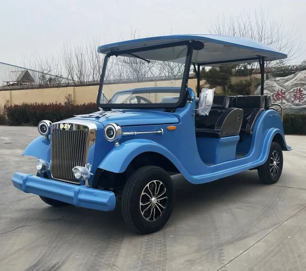 China exports classic vintage cars, electric sightseeing buses, retro cars, electric golf carts, CE/EEC certified wholesale