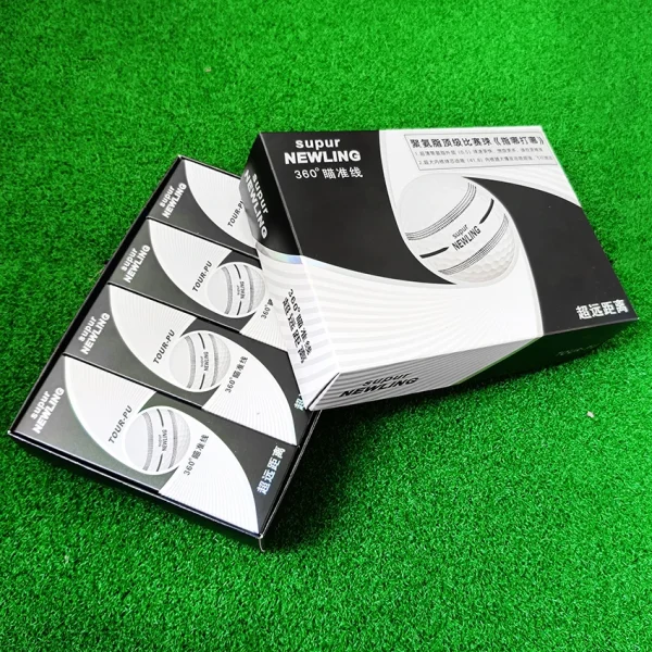 kf-S831ce905abb7412c9f157c23031960d40 12pcs/box Supur NEWNING Golf Games Ball Three layer Ball for Professional Competition Game Polyurethane Material Gift for Golfer