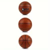 1pc official adult teenager basketball - brown size 4/5/6/7 basketball - durable rubber indoor/outdoor professional game ball
