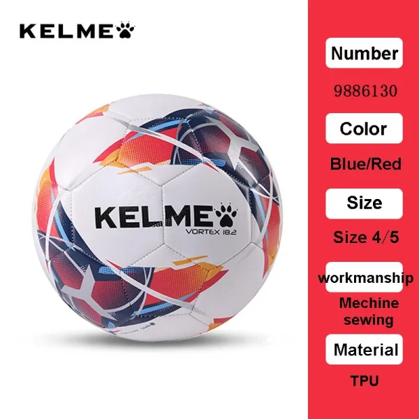 kf-S9214edd13fec43b793e73525b7d4e50ev KELME Professional Football Soccer Ball TPU Size 3 Size 4 Size 5 Red Green Goal Team Match Training Balls Machine Sewing 9886130