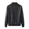 Sping Autumn Motorcycle Leather Jacket For Men Plus Size Baseball Jacket Fashion Business Casual Slim Fit Handsome Leather Coat