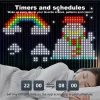 400 LED Smart Curtain Lights String Lights with App Remote Control Music Sync Christmas Curtain String Outdoor Fairy Lights