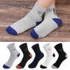 kf-S9cf963868e5f44af82a2d5d86cb89f7bt 10 pairs Breathable Men's Basketball Crew Socks for Spring and Fall Sweat Absorption Deodorant Sports Stockings