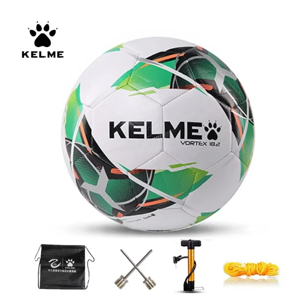 kf-Sde4dde4ee2b74128b8171158caeafb54r KELME Professional Football Soccer Ball TPU Size 3 Size 4 Size 5 Red Green Goal Team Match Training Balls Machine Sewing 9886130