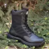 LUDEY Hot Selling Shoes for Men New Styles Security Shoes Hike Waterproof Tactical Boots Rubber Shoe Sole Black