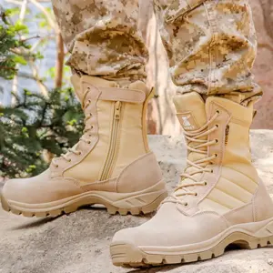 LUDEY Hot Selling Shoes for Men New Styles Security Shoes Hike Waterproof Tactical Boots Rubber Shoe Sole Black LUDEY Hot Selling Shoes for Men New Styles Security Shoes Hike Waterproof Tactical Boots Rubber Shoe Sole Black