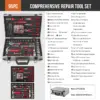 Professional Home DIY & Garage Auto Mechanics Tool Kit Set. Sockets, Wrenches, Pliers Tools in a Metal Tool Chest. OEM ODM Ready