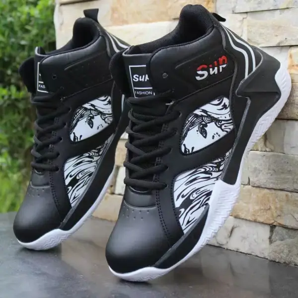 Hot Selling Men New Design Anti-slip Height Increasing Basketball Shoes for Adults Sport Shoes