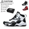 Men's High-Top Trendy Basketball Shoes Youth Large Size Winter-Resistant Leather Sports Student Wear