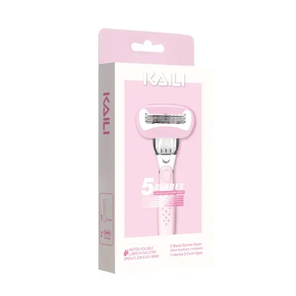 Private Label Box Packed Women Shaving razor 5 Blades Womens Razor Best Selling  Women Shaving Razor