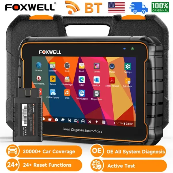 For FOXWELL GT60 Full System Automotive Diagnostic and Maintenance Reset Tool for Cars 1-Year Warranty OBD Code Reader For FOXWELL GT60 Full System Automotive Diagnostic and Maintenance Reset Tool for Cars 1-Year Warranty OBD Code Reader