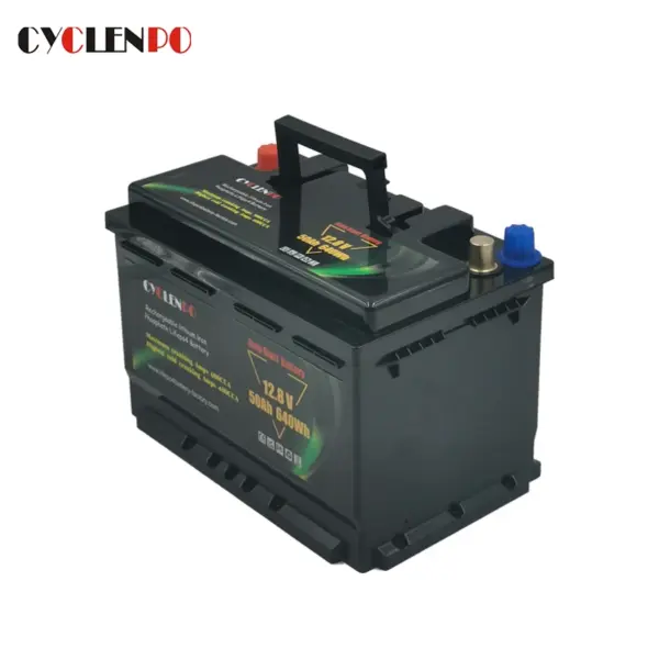 Cyclenpo 12v 50ah Lithium Ion Car Battery