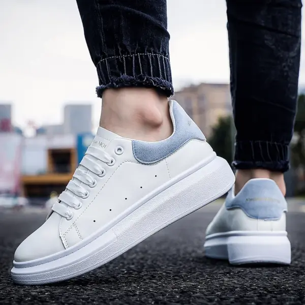 High Quality Leather Unisex Sneakers Custom Men's Casual Skateboard Shoes for Men