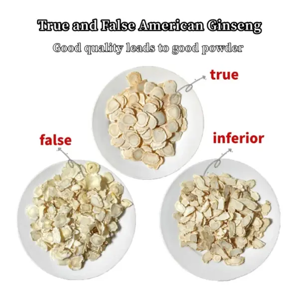 Wholesale American Ginseng Root Extract Tea Bags 98% Food Grade Ginsenosides Saponin Polyphenol Oil Plastic Container Mason Jar